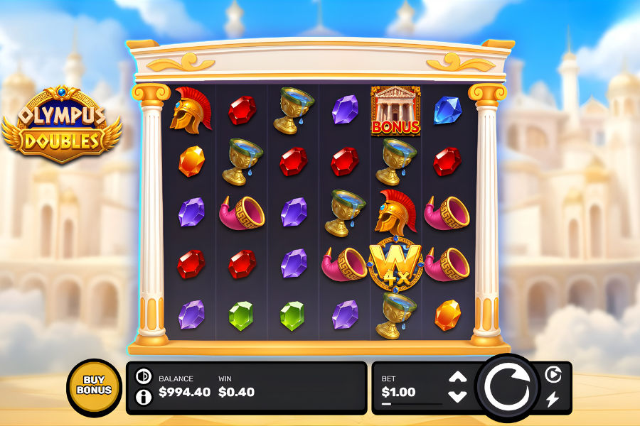 demo play of olympus doubles slot